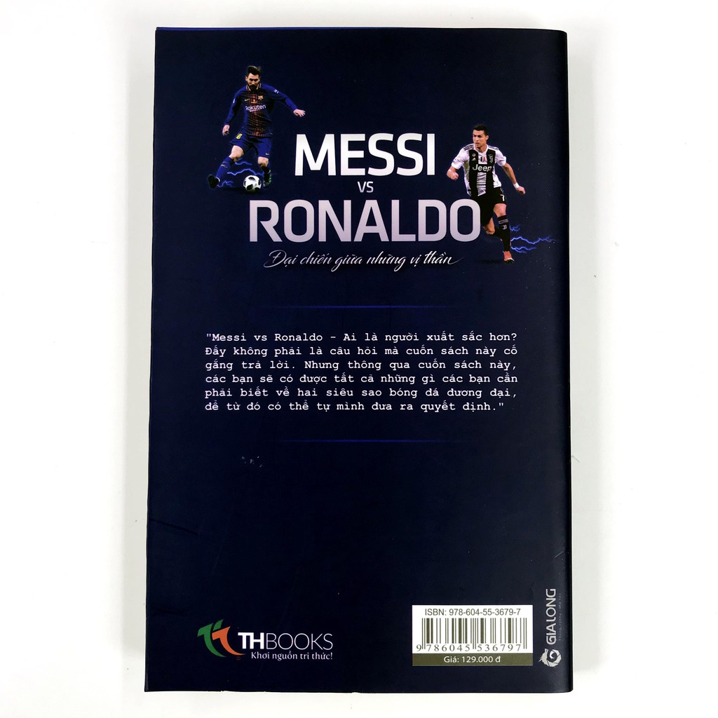 Sách - Messi Vs Ronaldo - Đại Chiến Giữa Những Vị Thần | BigBuy360 - bigbuy360.vn