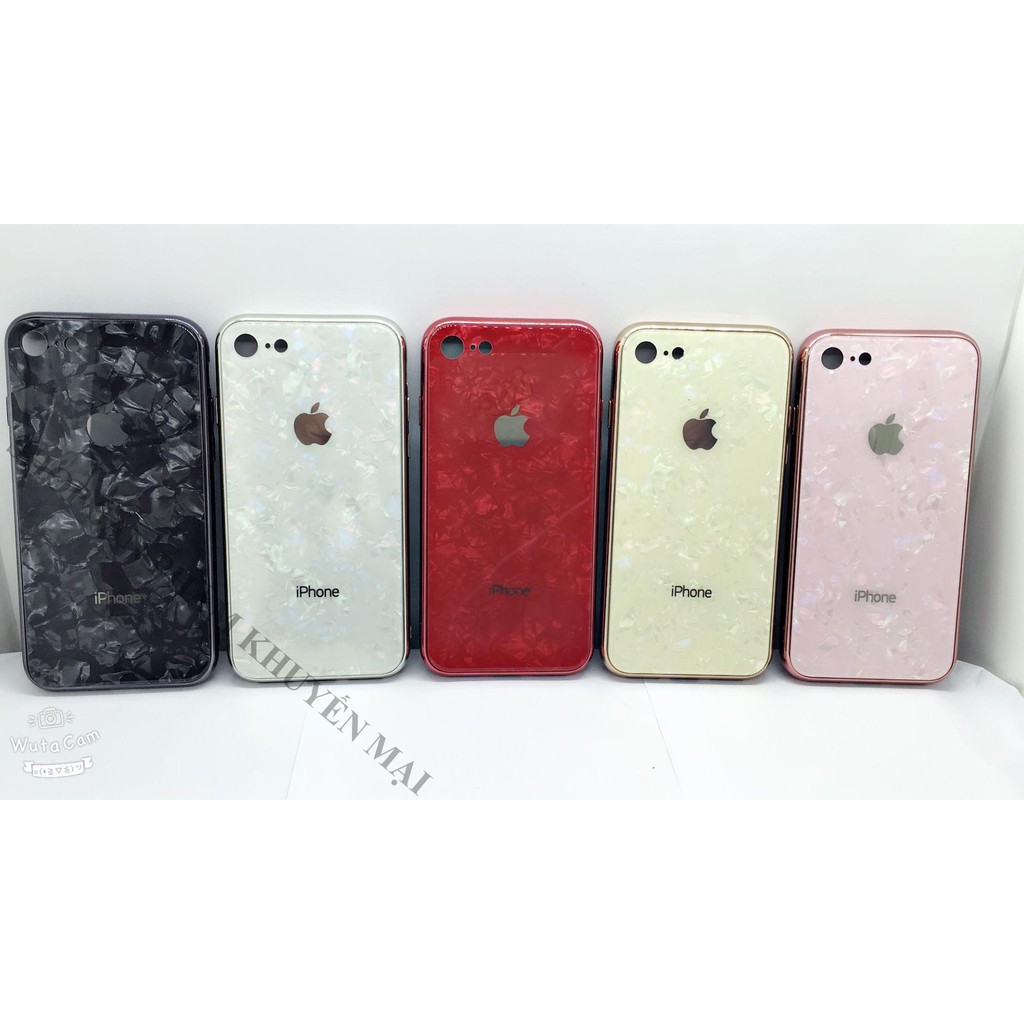 [Loại 1 Tốt Nhất]  Ốp Vân Đá Lưng Kính Cường Lực IPhone 6/6s/6Plus/6sPlus/7/8/7Plus/8Plus/X/Xs/Xr/XsMax/11/11pro/11proma