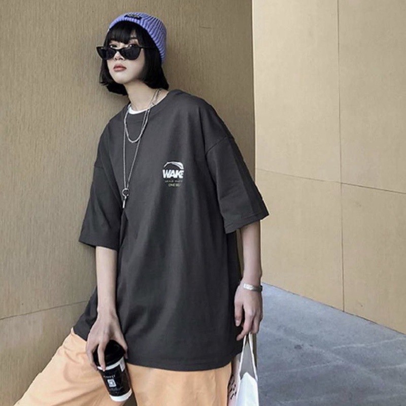 Áo thun tay lỡ Nam Nữ Oversize, áo phông form rộng unisex