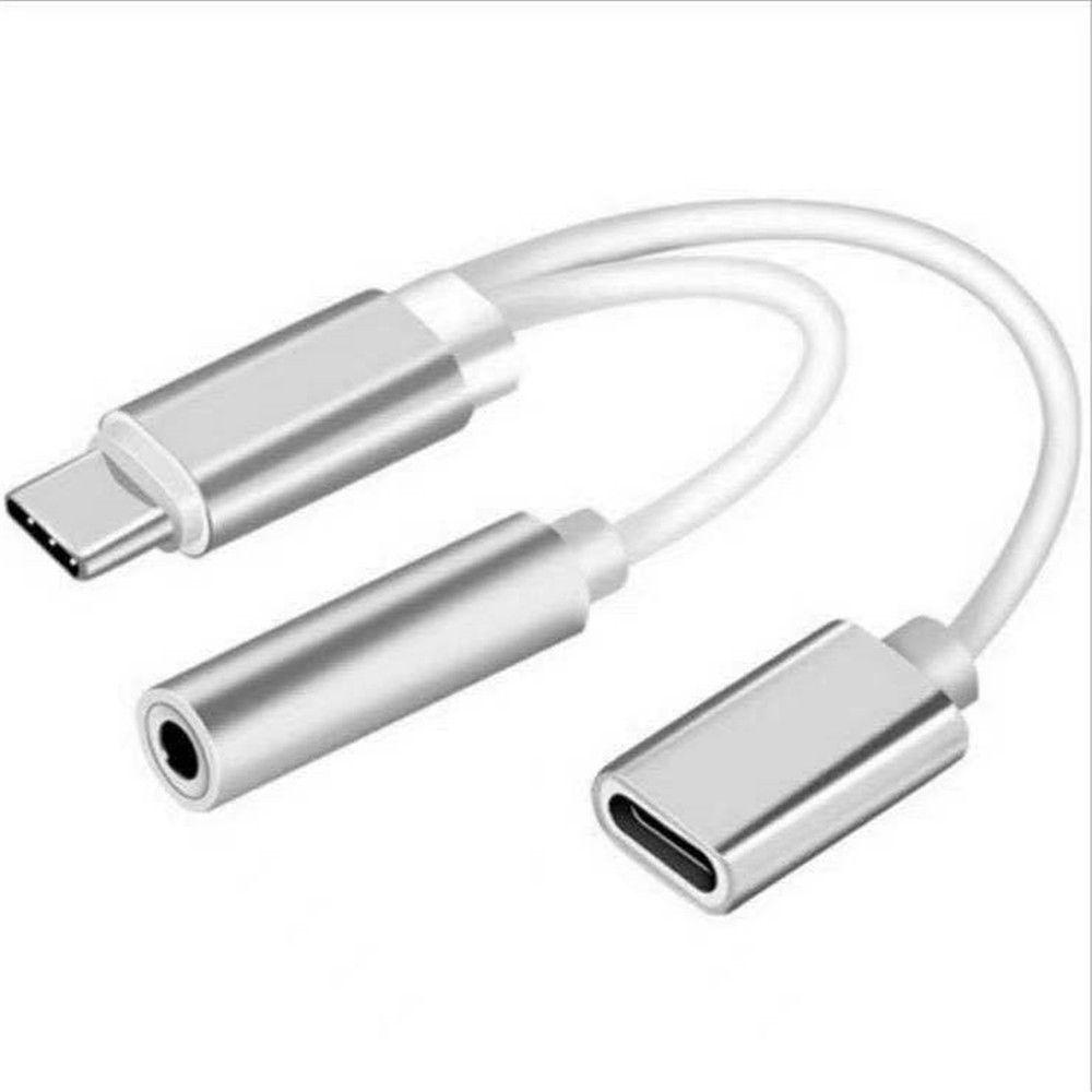 MAYSHOW Cáp SạC Âm Thanh USB C 2 Trong 1 Chuyên DụNg