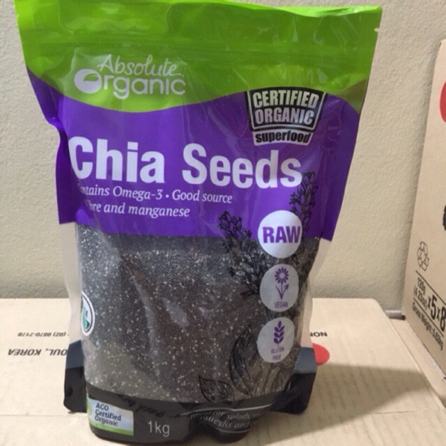Hạt Chia Seed Tím Úc 1kg