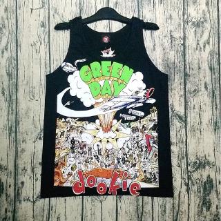 Áo Rock: áo Tanktop Green Day TDM 1578 - Bụi Rock 888