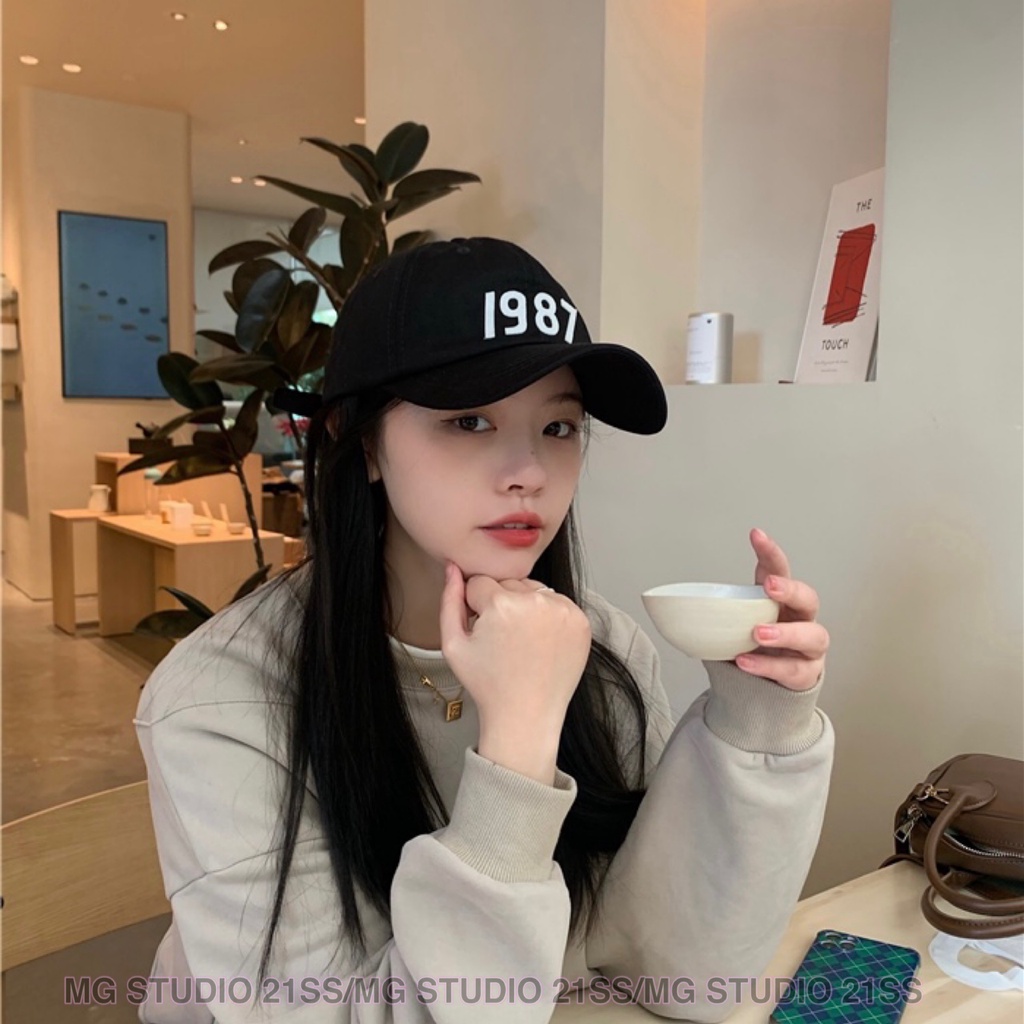Nón lưỡi trai MG STUDIO mềm mại phong cách Hàn Quốc thời trang xuân hè 2022