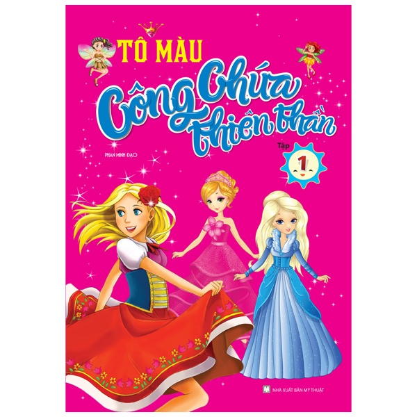 Sách Tô Màu Công Chúa Thiên Thần - Tập 1