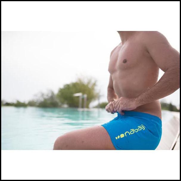 DECATHLON Quần Bơi Nam Nabaiji Màu Xanh Dương Nhạt Với 100 Miếng Vải 8388075 - M-l | BigBuy360 - bigbuy360.vn