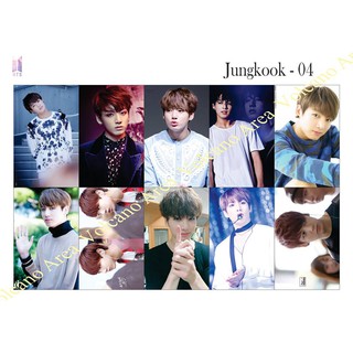 [BTS] Set Sticker JUNGKOOK - 9 mẫu (có nhiều mẫu hình dán Kpop)