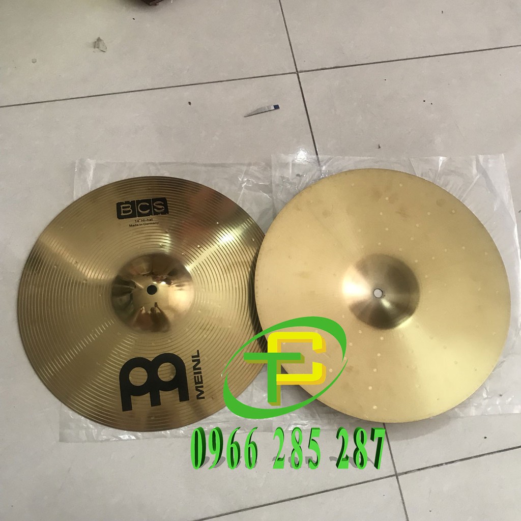 Cymbal Meinl Đức 14 inch - chập chả đức - chập cheng meinl đức HCS