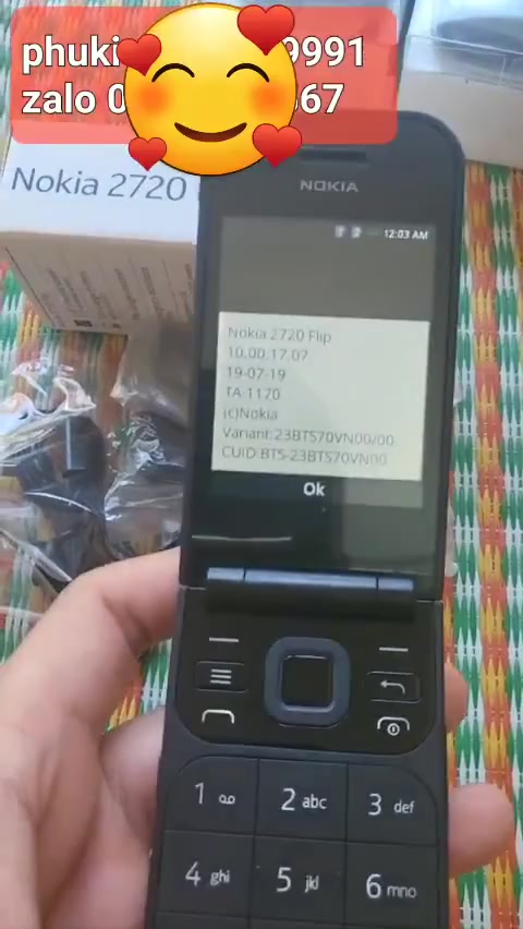 { BH 6 THÁNG } điện thoại giá rẻ nokia 2720 Flip sóng 4G 2sim. BẢO HÀNH 1 ĐỔI 1 TRONG 2 THÁNG | BigBuy360 - bigbuy360.vn