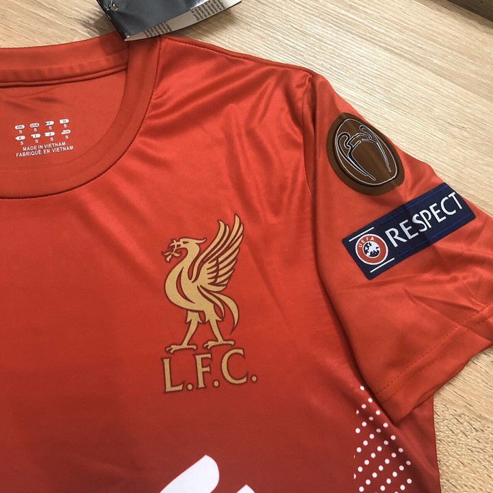 Áo Đá Bóng Liverpool Thun Lạnh Cực Chất - Áo Đấu 2020 Mới Nhất Đỏ Xám pp Bởi Tik Shop 68