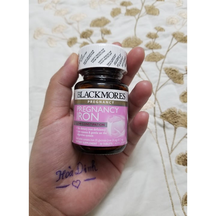 Viên uống sắt cho bà bầu Blackmore Úc