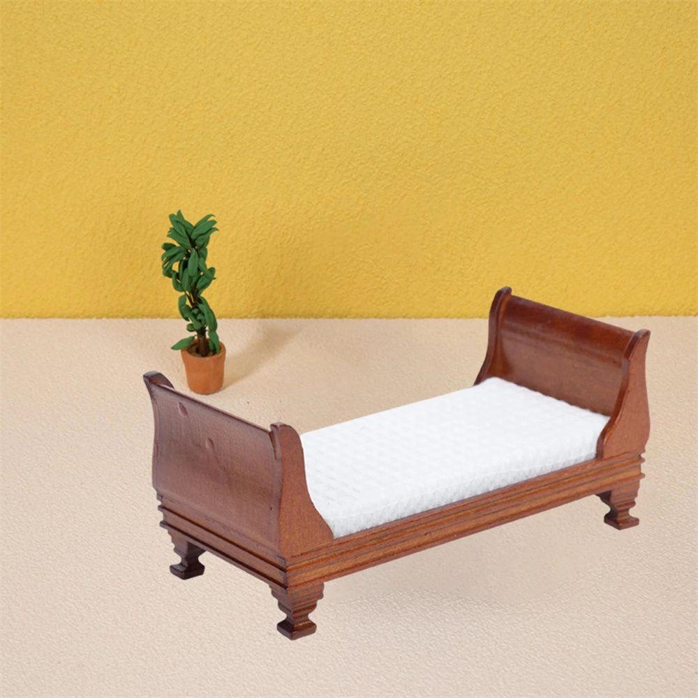 Mô Hình Giường Ngủ Đồ Chơi Mini Phong Cách Châu Âu Dành Cho Trang Trí Tiểu Cảnh
