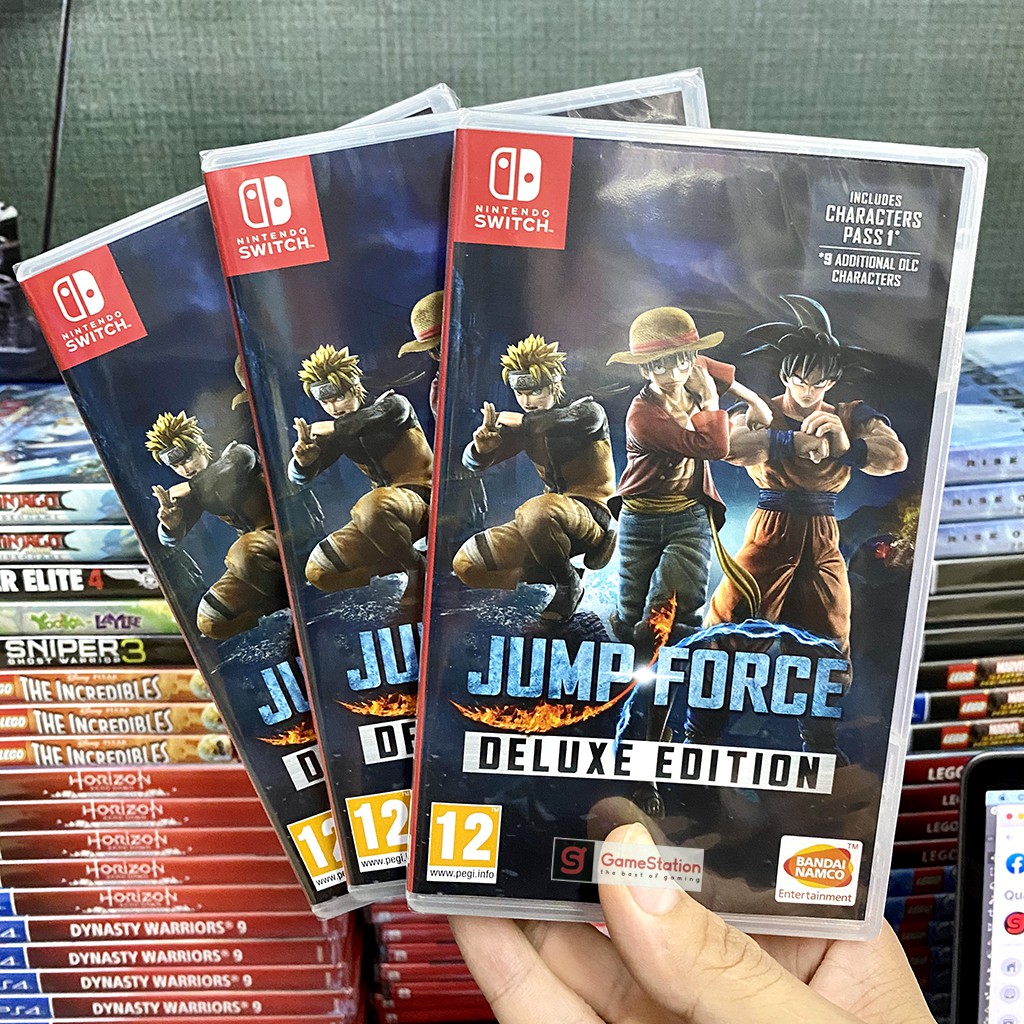 Băng Game Jump Force Deluxe Edition - Cho Máy Nintendo Switch