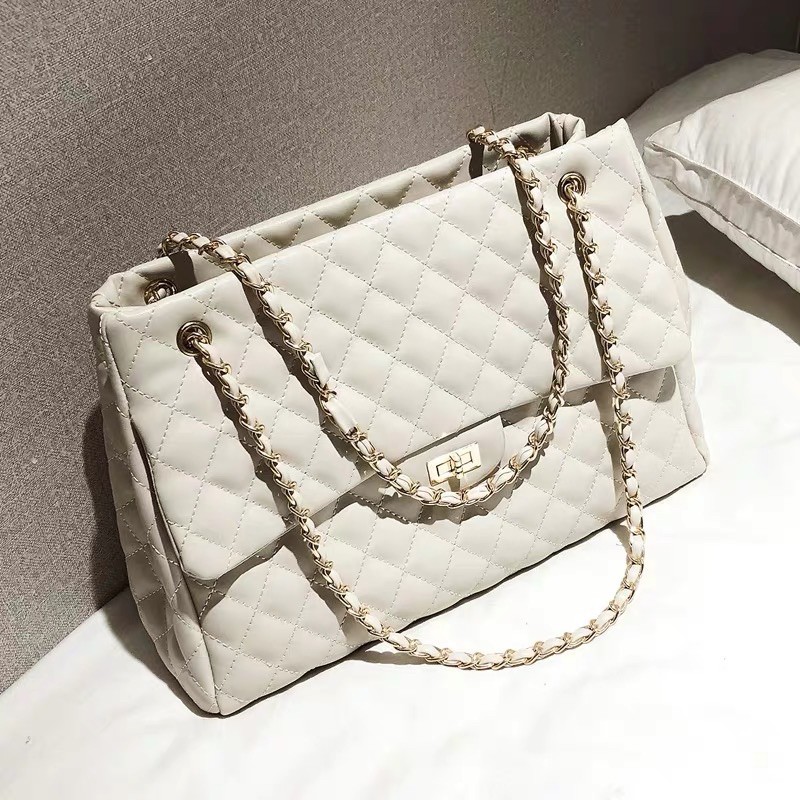 Túi xách trần trám size to hàng Quảng Châu siêu chất - vừa laptop 14inch trở xuống