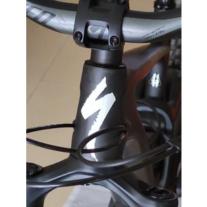 Miếng dán Logo S - Works, Specialized 7 màu hiệu ứng hologram dán xe đạp, nón bảo hiểm