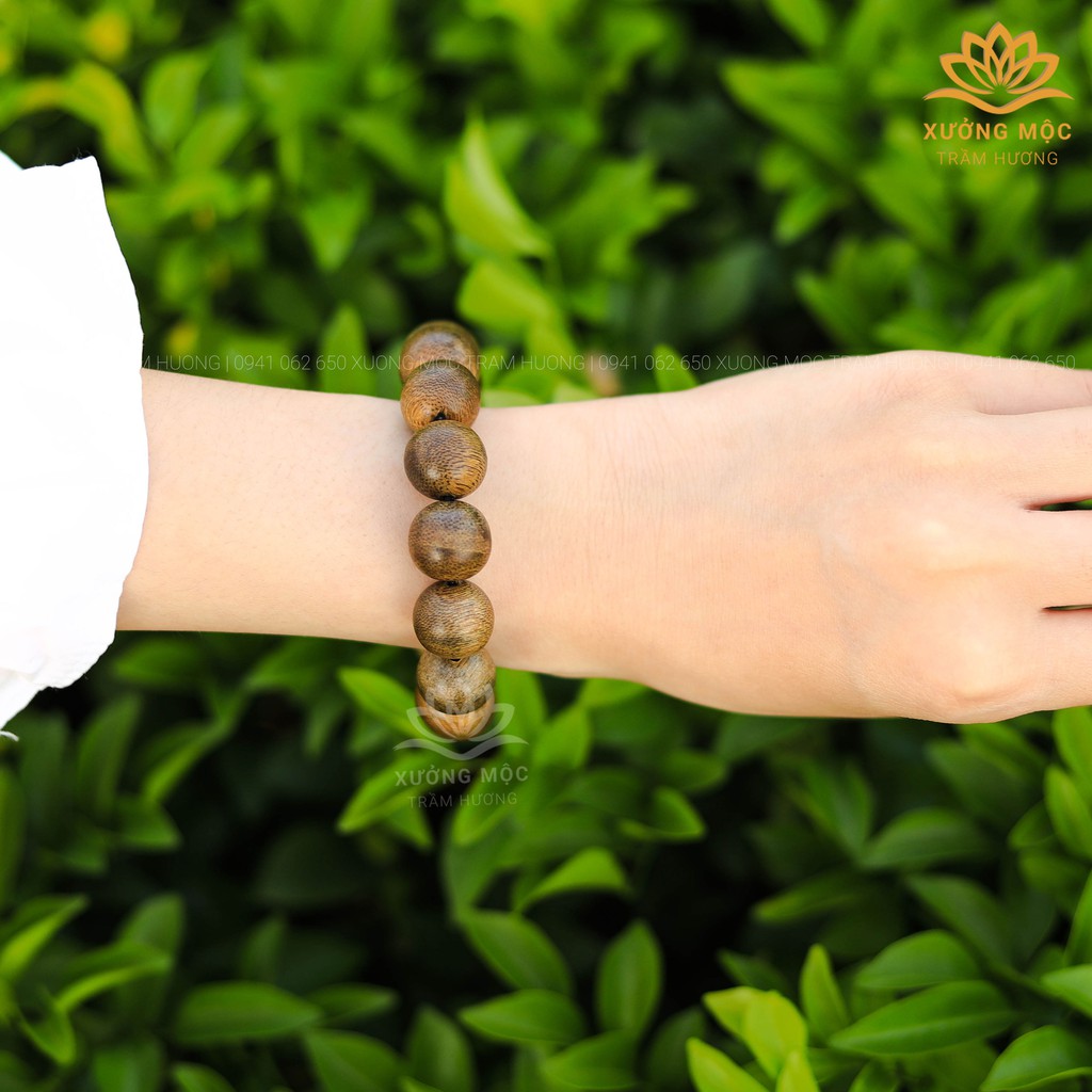 Vòng Tay Trầm Hương - Tròn Đơn 6mm/8mm | Trầm Hương Tự Nhiên Lào | BigBuy360 - bigbuy360.vn