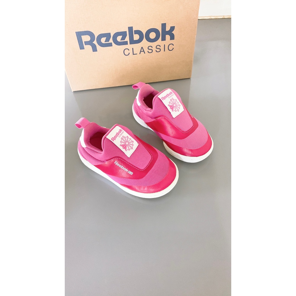 Giày slipon bé gái RB màu hồng xịn siêu nhẹ thoáng khí, phong cách thể thao năng động cho bé tha hồ chạy nhảy