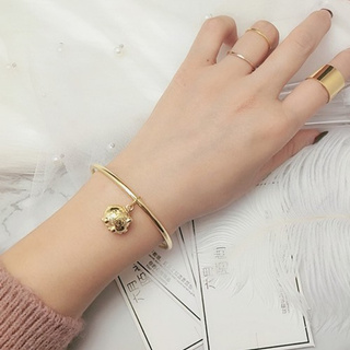 Vòng tay heo vàng titan ko han rỉ tt 3671