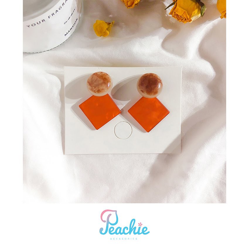 Khuyên tai bạc Peachie [CHÍNH HÃNG] mã 042