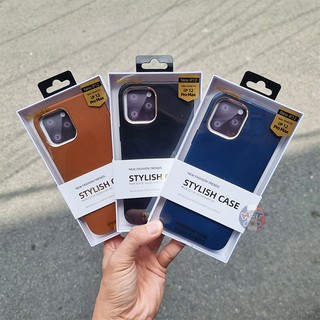 Ốp lưng da Mutural Stylish Leather Case cho IP 12 Pro Max
