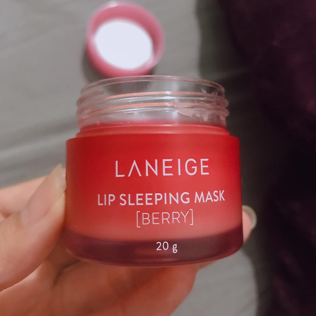 MẪU MỚI - Mặt Nạ Ngủ Môi Laneige Lip Sleeping Mask Berry 20GR - Ủ MÔI LANEIGE
