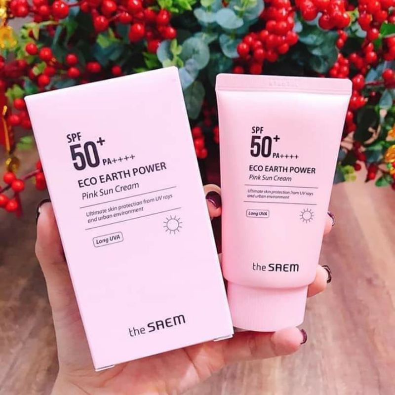 Kem chống nắng The Seam Eco Earth Power SPF50+++