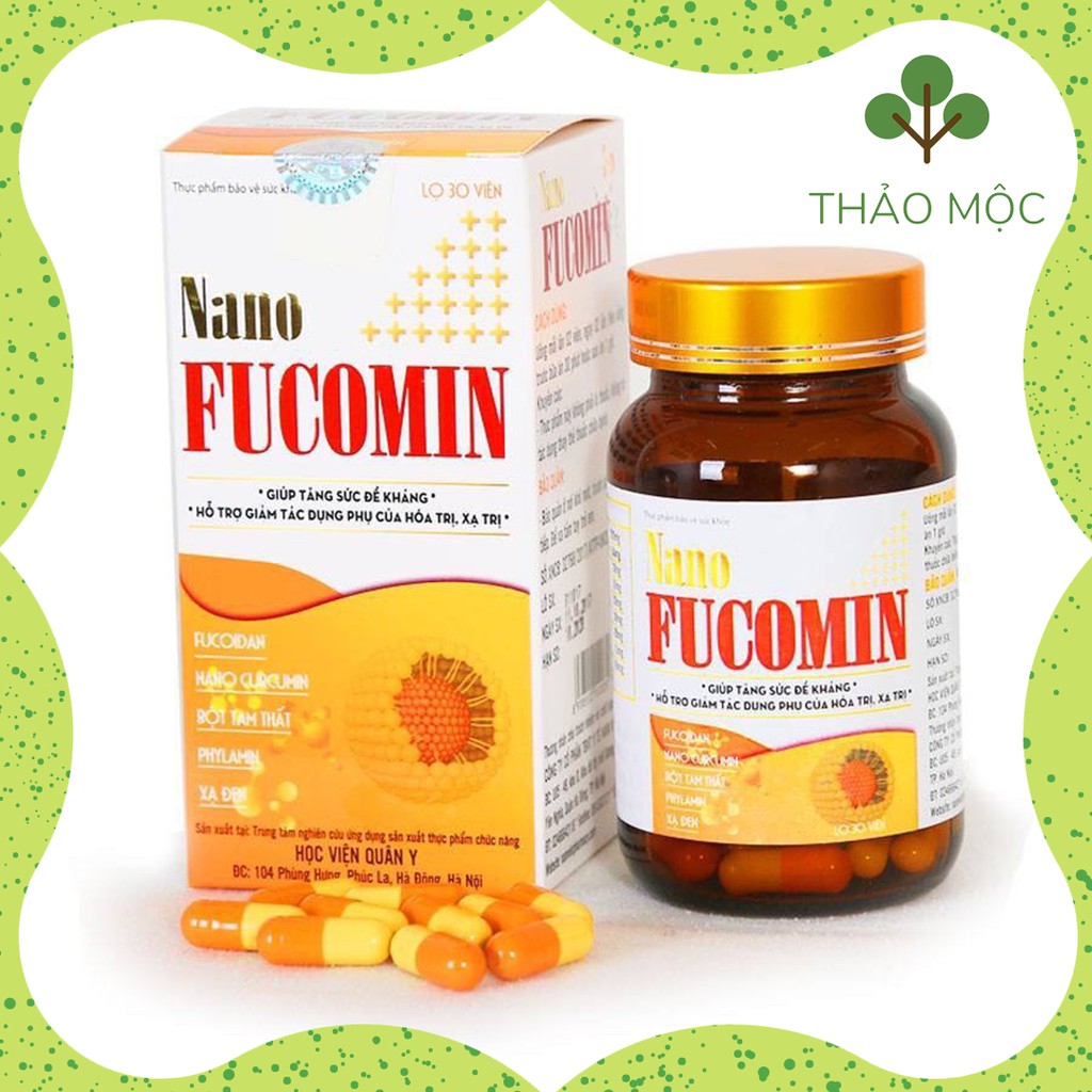 Nano Fucomin Học Viện Quân Y- Hỗ Trợ Điều Trị Trị Xạ | BigBuy360 - bigbuy360.vn