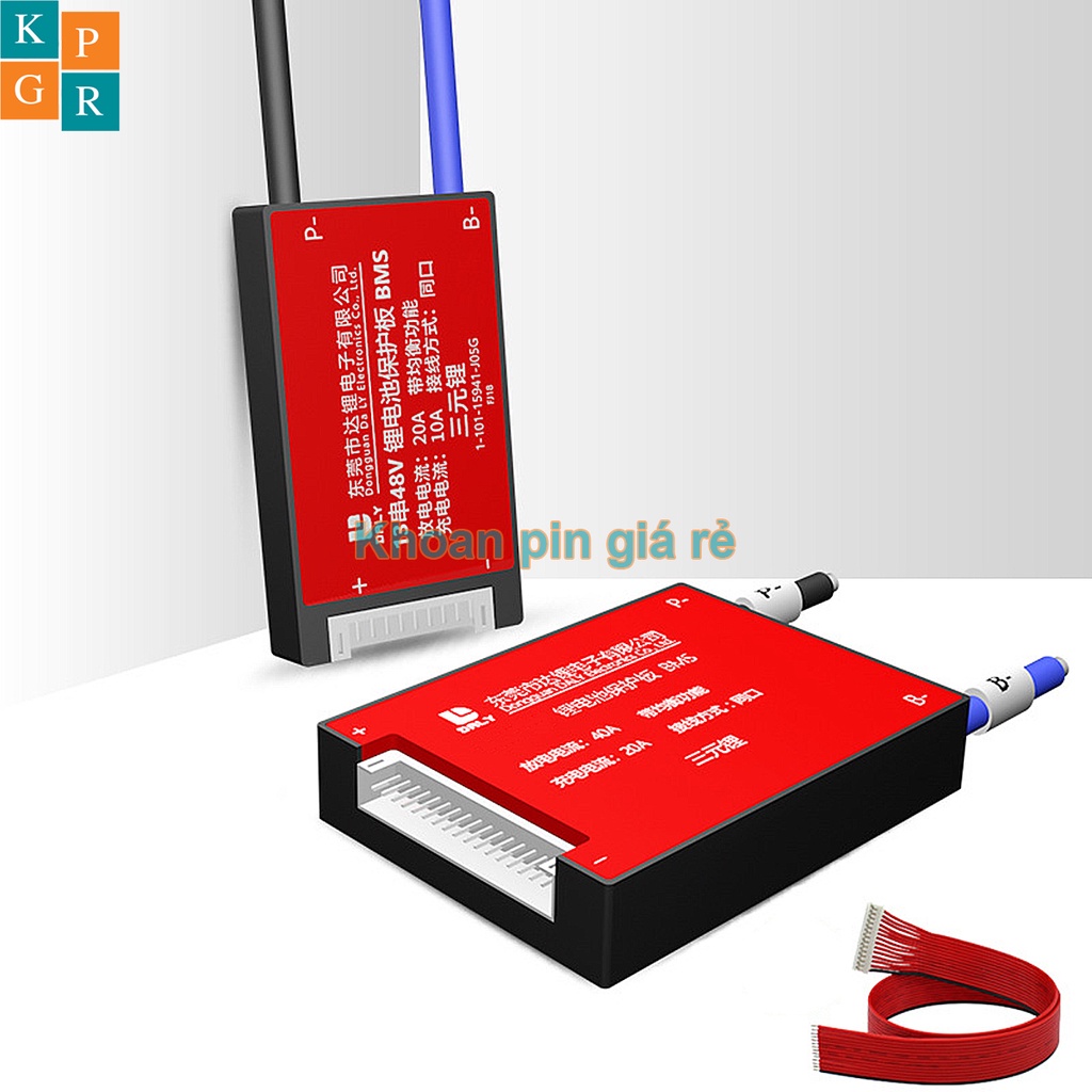 Mạch 13S 48V  Daly bảo vệ pin Li-ion 3.7V xe điện
