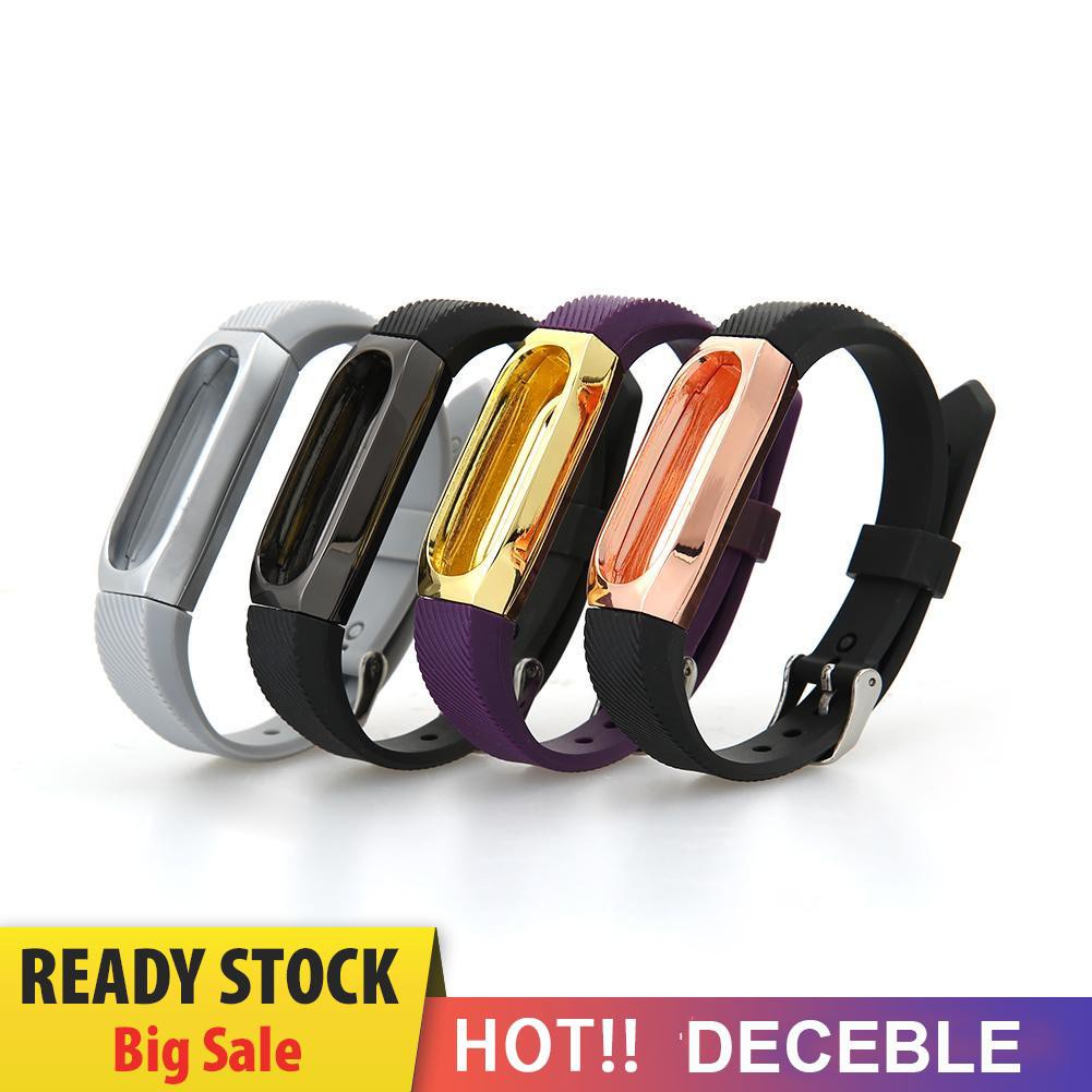 Deceble Silicone Replacement Wristband for Xiaomi MI 2 Series Smart Watch Strap