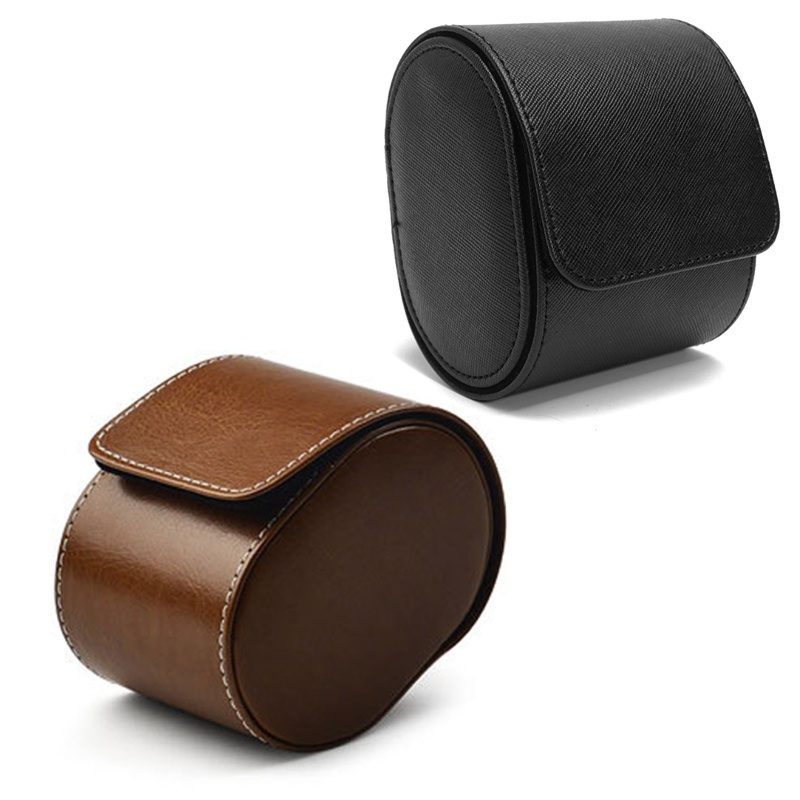 Hộp Đựng Đồng Hồ Dạng Cuộn Bọc Da Mềm Có Thể Tháo Rời
