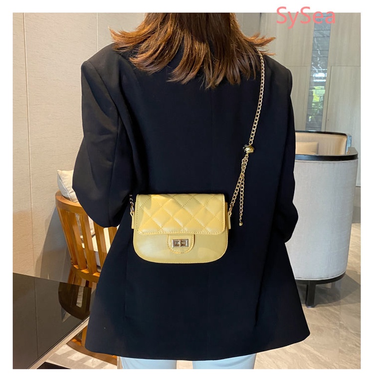 Túi Xách Mini Phối Dây Xích Thời Trang Mùa Hè