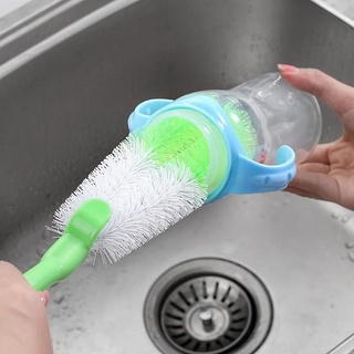 Cọ rửa bình sữa, chai lọ gồm 1 cọ lớn và 1 cọ nhỏ