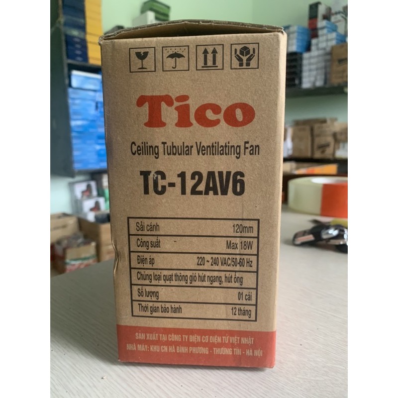 Quạt Hút 12AV6 tico .