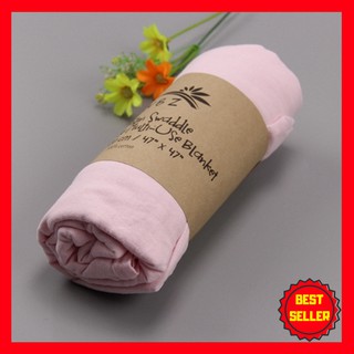 Khăn Xô MUSLIN Đa Chức Năng, Sợi Tre 100% Chất Siêu Mềm, Cỡ Đại 120x120cm Cho Bé