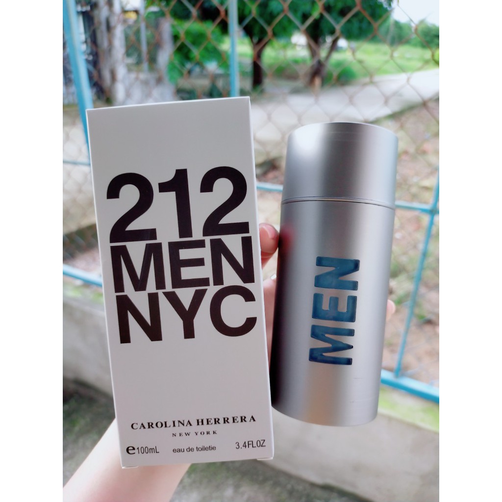 Nước hoa nam 212 Men Nyc Bạc 100ml