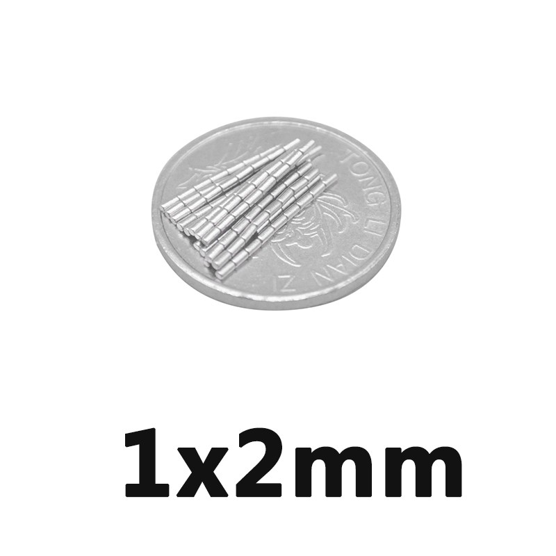 100 viên nam châm viên trắng 1x2mm - loại nam châm viên siêu siêu nhỏ dùng cho linh kiện điện tử