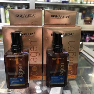 Tinh dầu dưỡng tóc Haneda Collagen Argan Oil