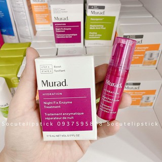 Serum tái tạo da ban đêm Murad Night Fix Enzyme Treatment 5ml