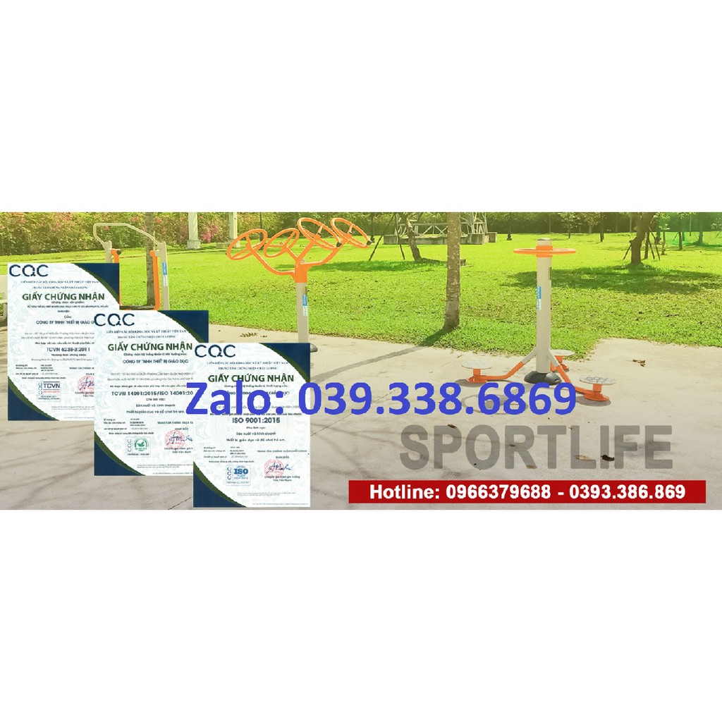 CHẠY BỘ LẮC TAY ĐƠN NGOÀI TRỜI THIẾT BỊ THỂ THAO VUI CHƠI CÔNG VIÊN SPORTLIFE