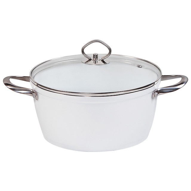 Nồi Ceramic Cao Cấp Honey’S HO-AP2C241 - Trắng - 24 cm