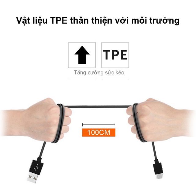 Cáp Sạc Samsung S10 Type C Zin Chất Lượng Hỗ Trợ Sạc Nhanh (15W) (Sử Dụng Dược Cho Các Dòng Note 8/9/10 S8/9/10