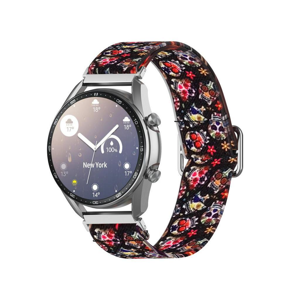 Dây đeo nylon kích cỡ 20mm cho đồng hồ Samsung Galaxy Watch 3 41mm/ Galaxy Active/ Active 2 40mm/ 44mm/ Galaxy 42mm