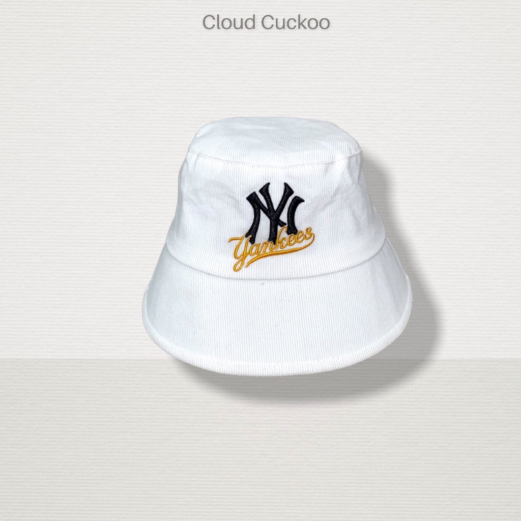 Mũ Bucket Nhung Gân Tăm Thêu Chữ Siêu Nét Phom Mũ Vừa Đầu Người Việt - Mã Số: MBK1344