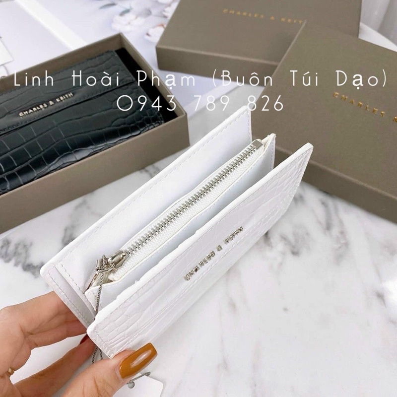 Ví nhỡ cầm tay chất da rắn fullbox (ảnh thật)