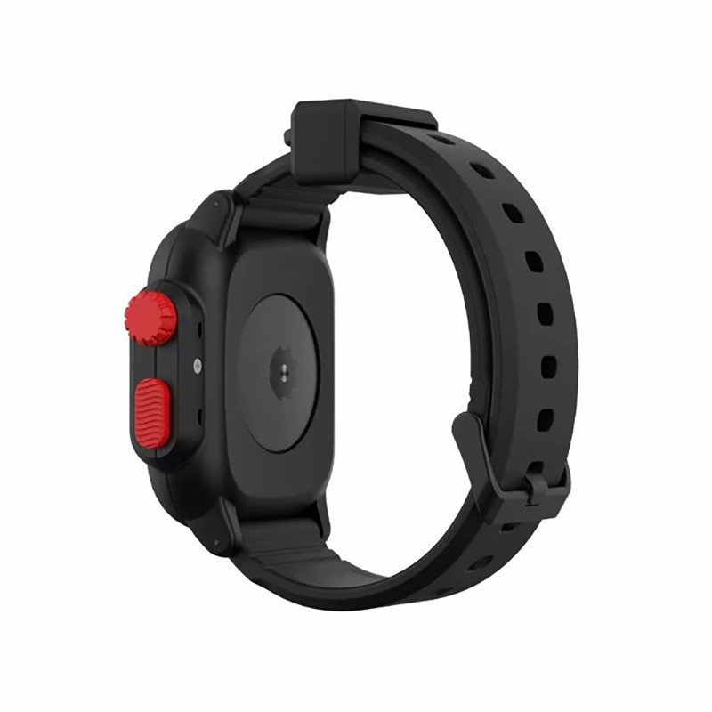 【Apple Watch Strap】Vỏ bảo vệ bằng silicon chống thấm nước có dây đeo cho Apple Watch Series 4 5 6 se 44mm 40mm iWatch Series 1 2 3 42mm