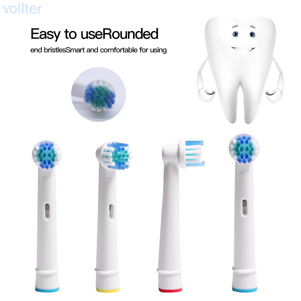 [Hàng mới về] Set 4 đầu bàn chải đánh răng điện BRAUN Oral-B