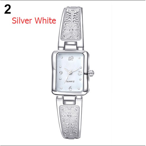 Đồng hồ mặt vuông bằng thép không gỉ cho nữ | BigBuy360 - bigbuy360.vn