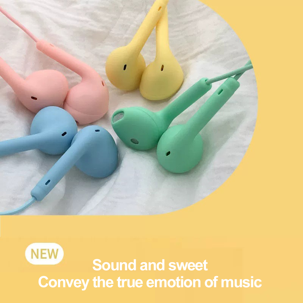 Nguyên Tai nghe HiFi U19 có dây dài 1,2m màu Macaron với âm thanh siêu trầm  dành cho Android & iOS | Shopee Việt Nam