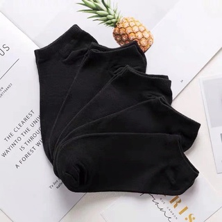 [MEILI] Tất vớ nữ trơn cổ ngắn basic
