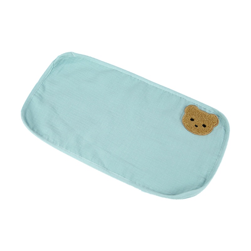 Haha Khăn Tay Cotton Mềm Mại Thấm Hút Tốt Chống Bắn Nước In Họa Tiết Gấu Dễ Thương Cho Bé