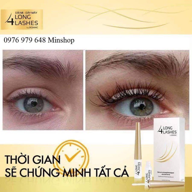 Serum Dưỡng Dài Mi 4 Long Lashes By OCeanic Giúp Mi Dài, Dày, Khỏe Hơn | BigBuy360 - bigbuy360.vn